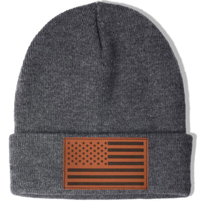 BAVACE American Flag Beanie Hat for Men Women USA Knitted Cuffed Skull Cap Winter Stuff Accessories Decoration Birthday Christmas Jewelry Gifts Teen Dad Mom Adult Patriots Stocking Stuffers Age